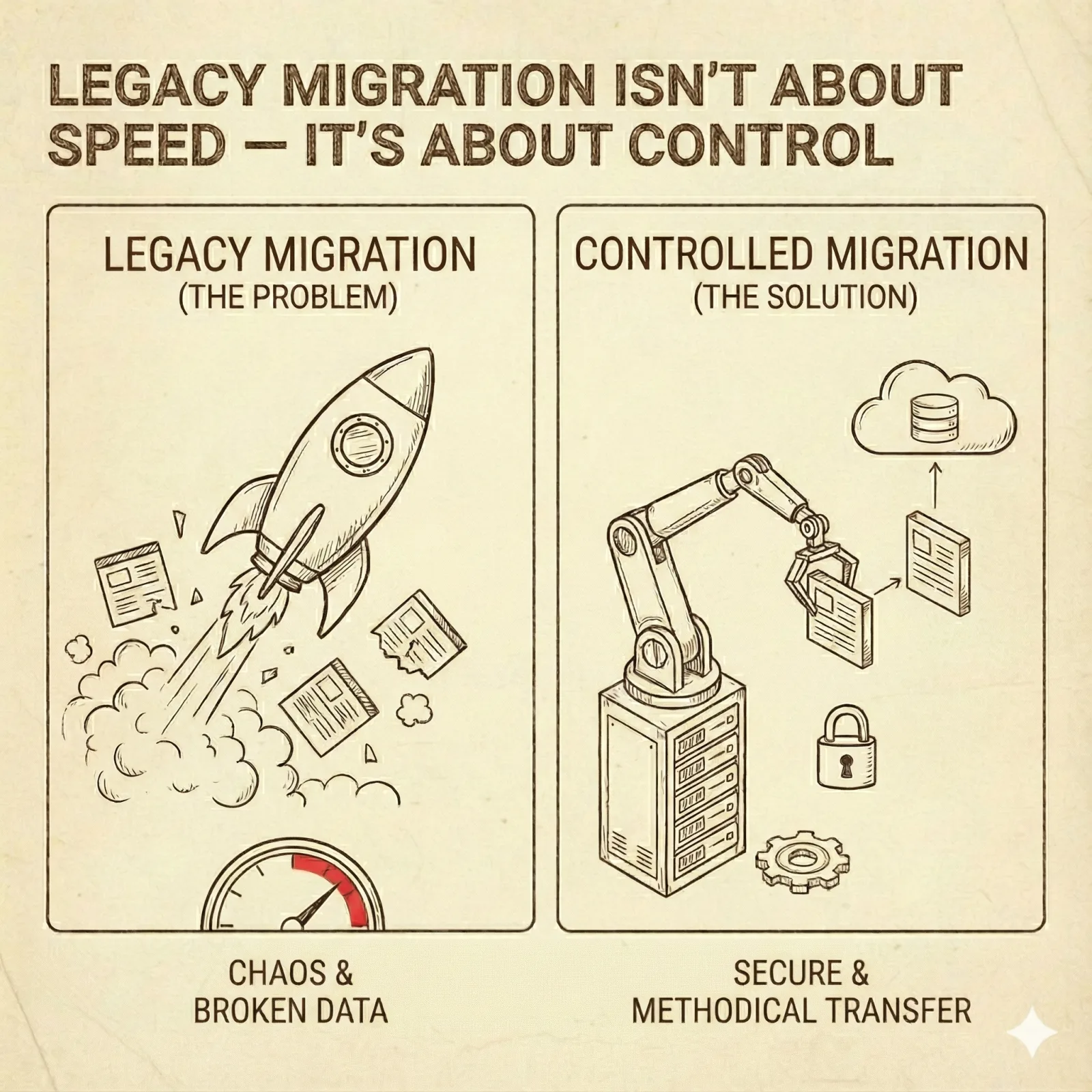 Legacy Migration Isn’t About Speed - It’s About Control