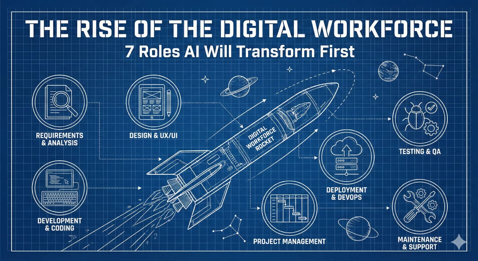 The Rise of the Digital Workforce: 7 Roles AI Will Transform First