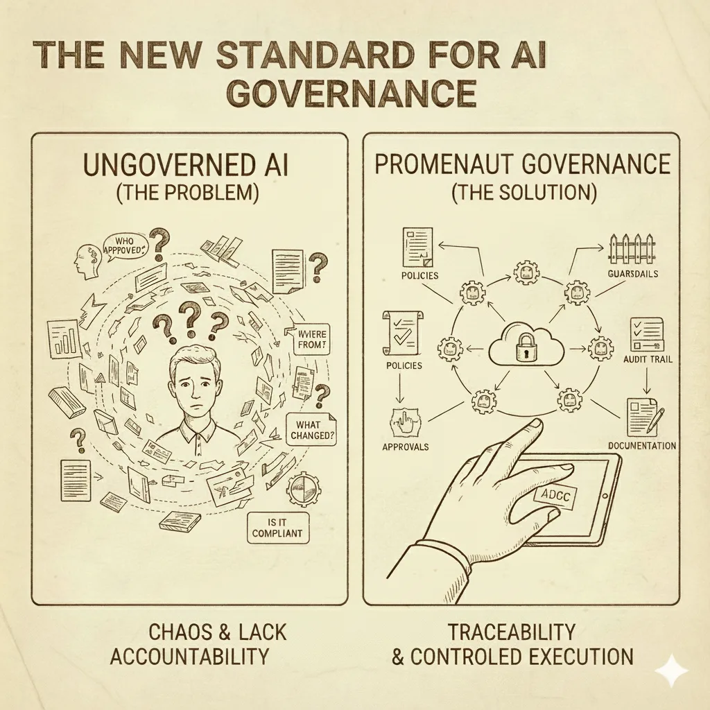 The Standard for AI Governance: Complete Traceability, Oversight & Documentation